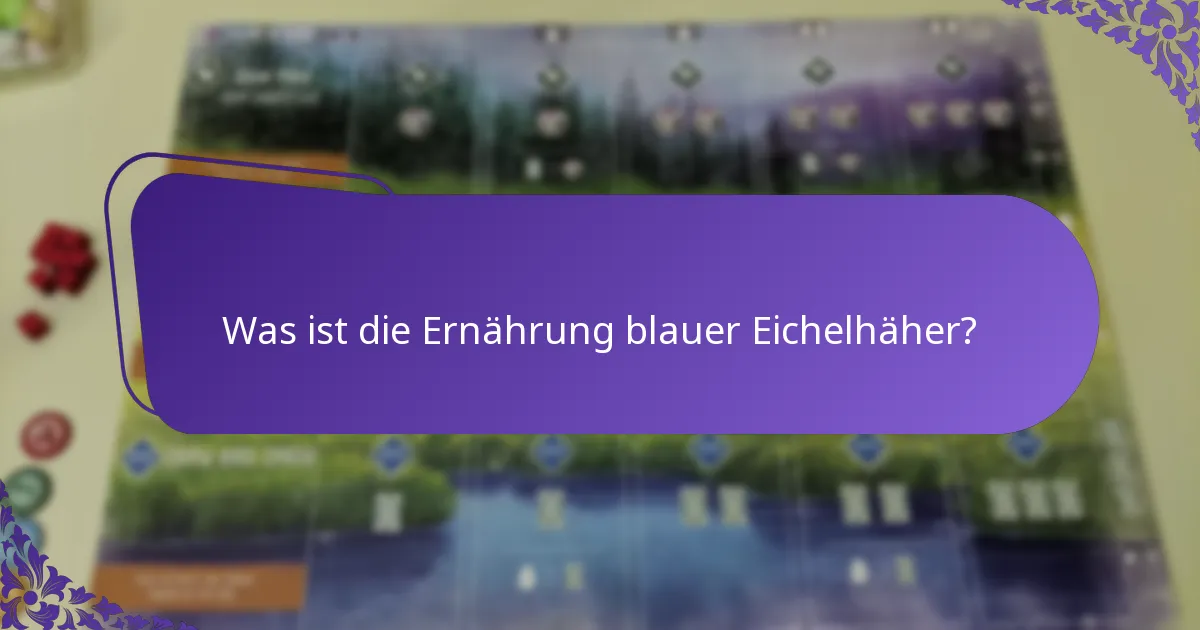 Wo leben blaue Eichelhäher typischerweise?