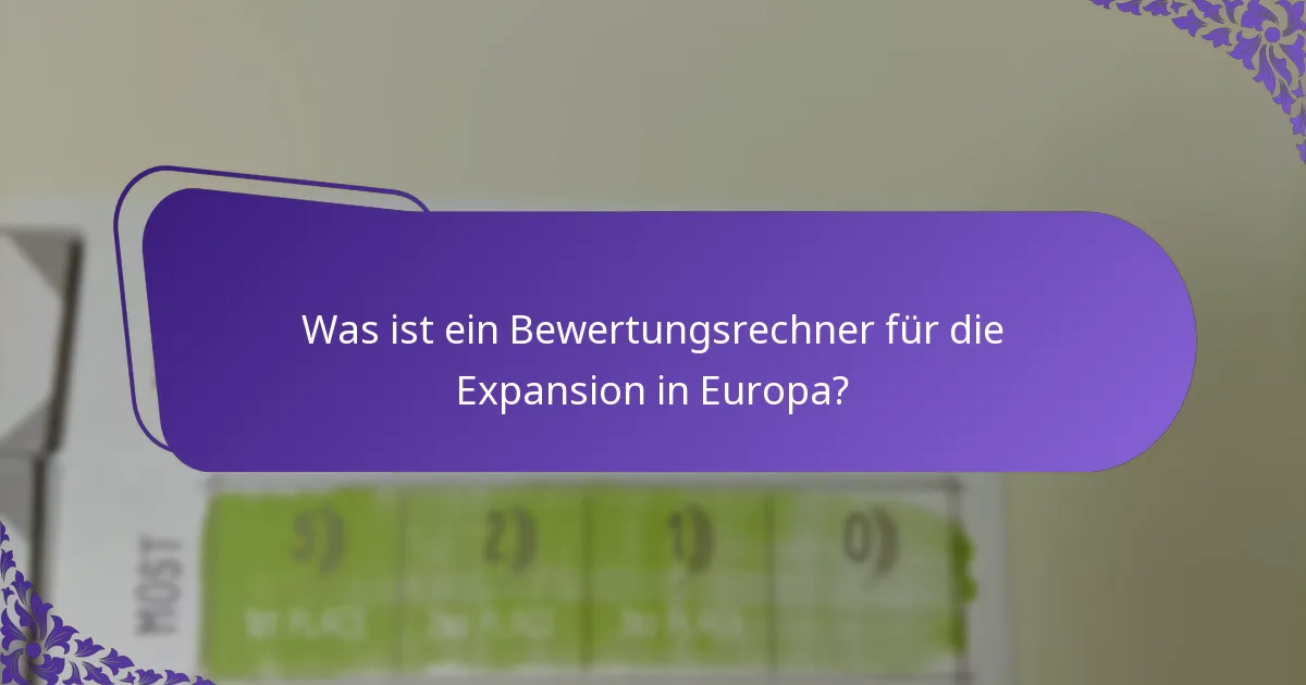 Wie funktioniert der Bewertungsmechanismus?