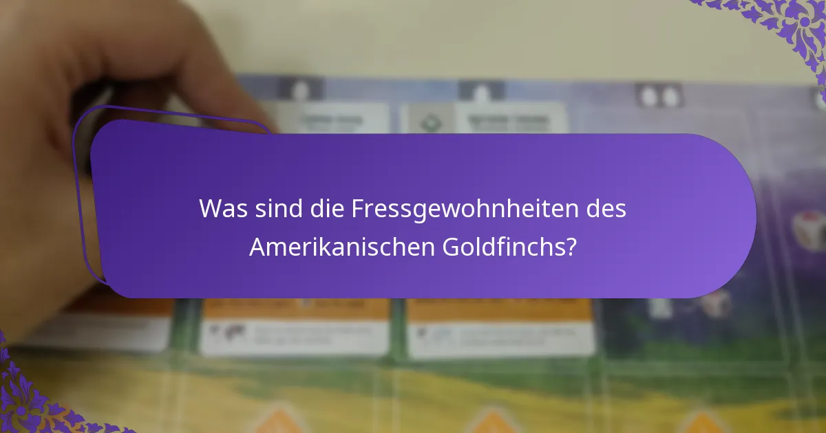 Wie klingt der Gesang des Amerikanischen Goldfinchs?