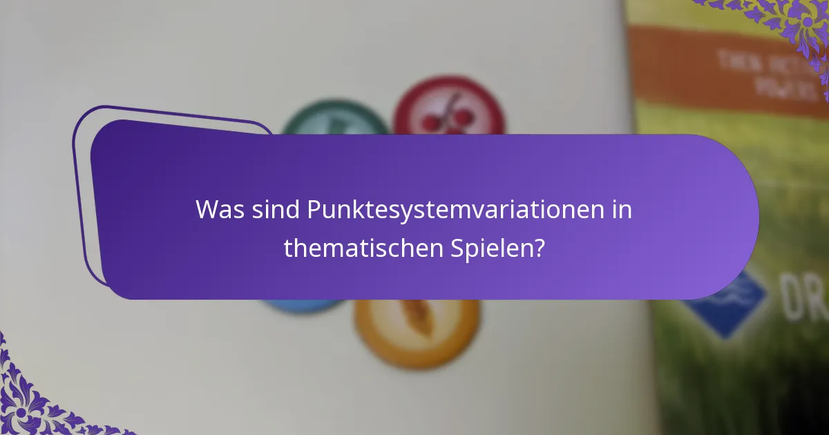 Welche Punktesysteme sind am effektivsten für die thematische Integration?