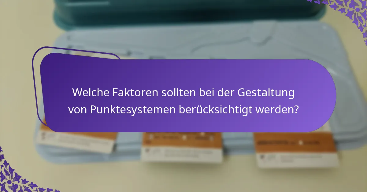 Was sind die häufigsten Fallstricke bei der Implementierung von Punktesystemen?