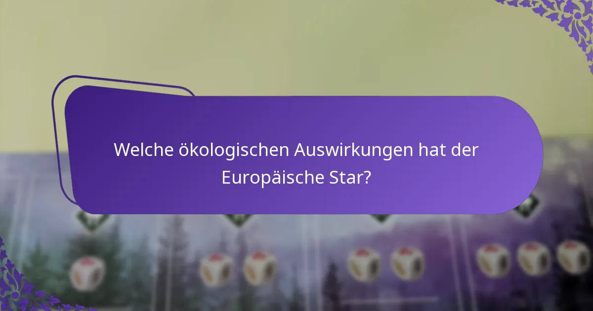 Wie funktioniert die Sozialstruktur des Europäischen Stars?