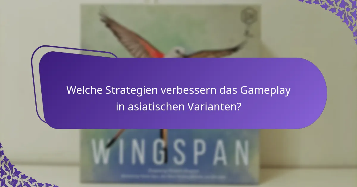 Welche Spielvarianten sind in Asien beliebt?