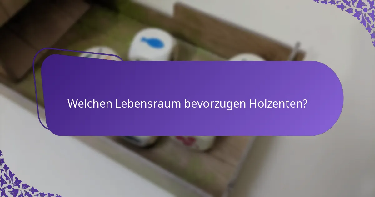 Woraus besteht die Ernährung der Holzenten?