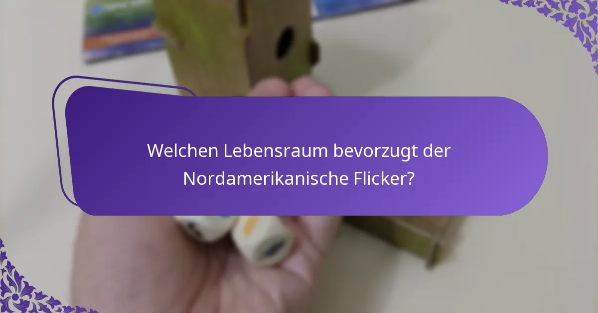 Wie bauen Nordamerikanische Flicker ihre Nester?