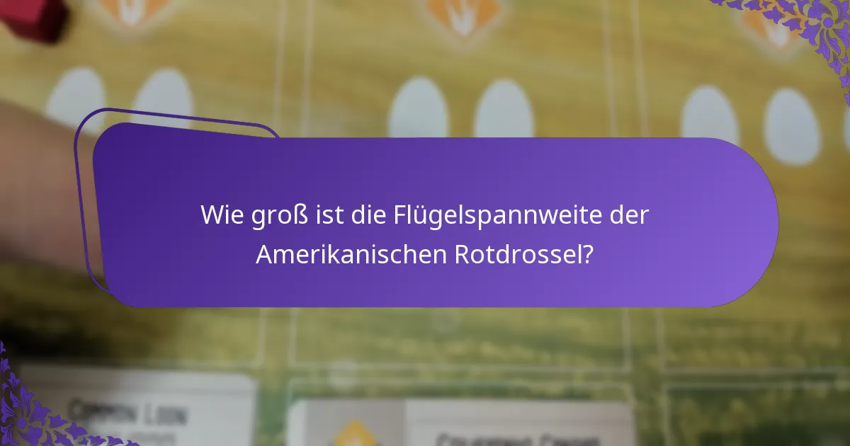Wie passt sich die Amerikanische Rotdrossel an ihre Umgebung an?
